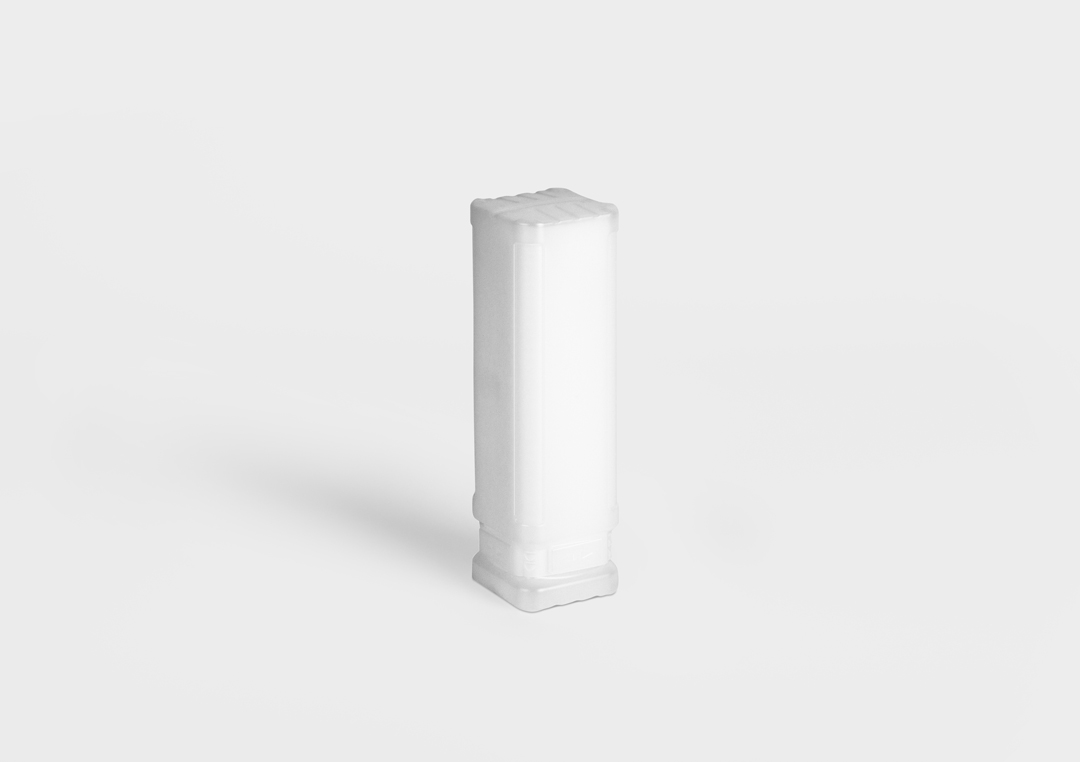 Plastic packaging tube BlockPack.