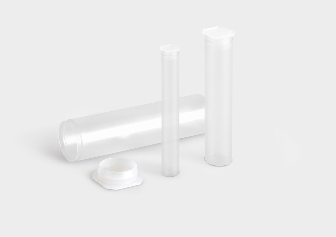 PlugPack: round packaging tube with end plug.